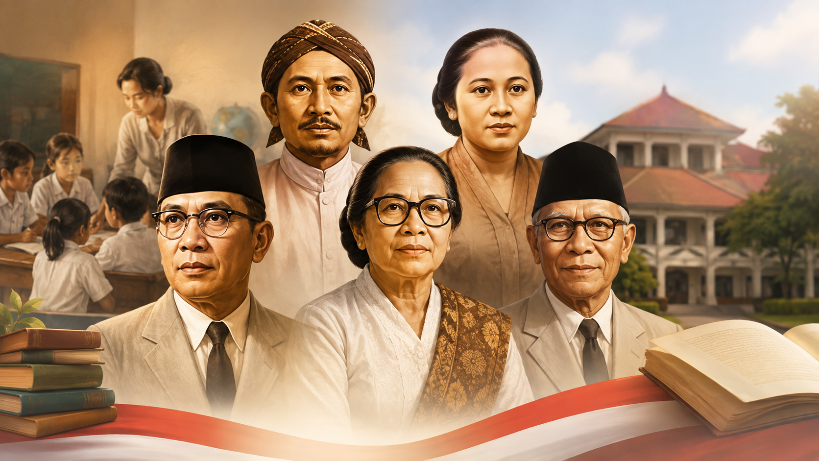 Filosofi Perjuangan Tokoh Pendidikan Indonesia